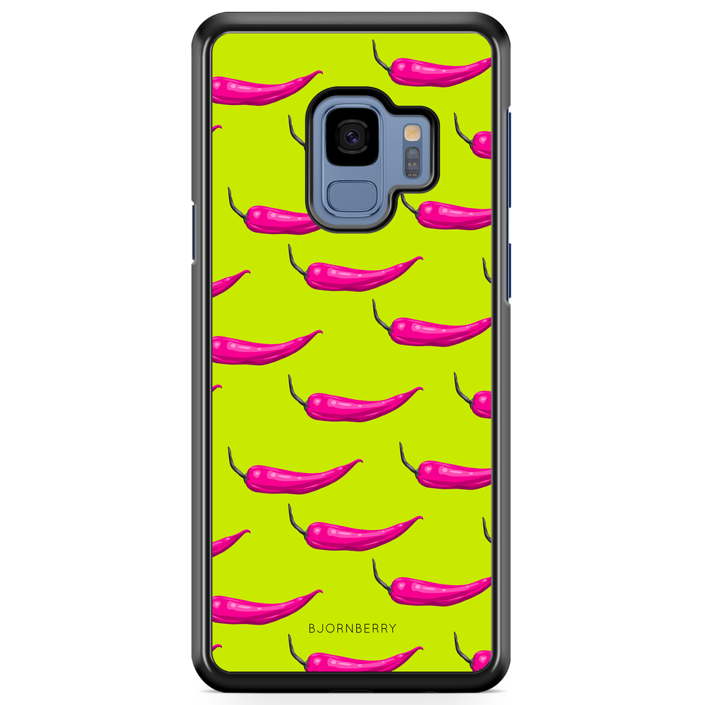 Samsung Galaxy S9 Case - Chilli Pattern