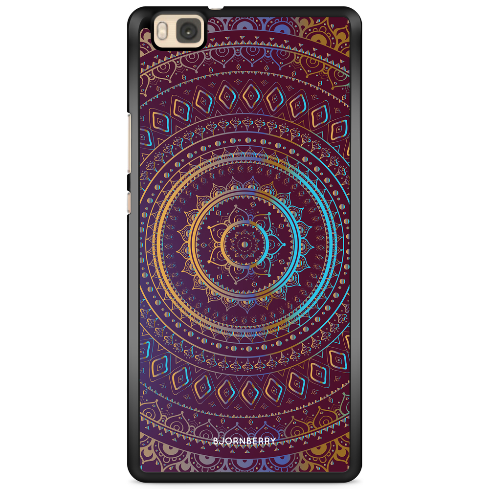 Huawei P8 Lite Case - Purple Mandala