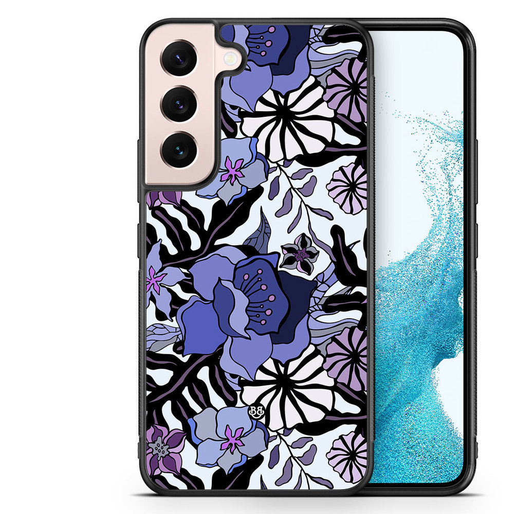 Samsung Galaxy S22 5G Case - Purple Flowers