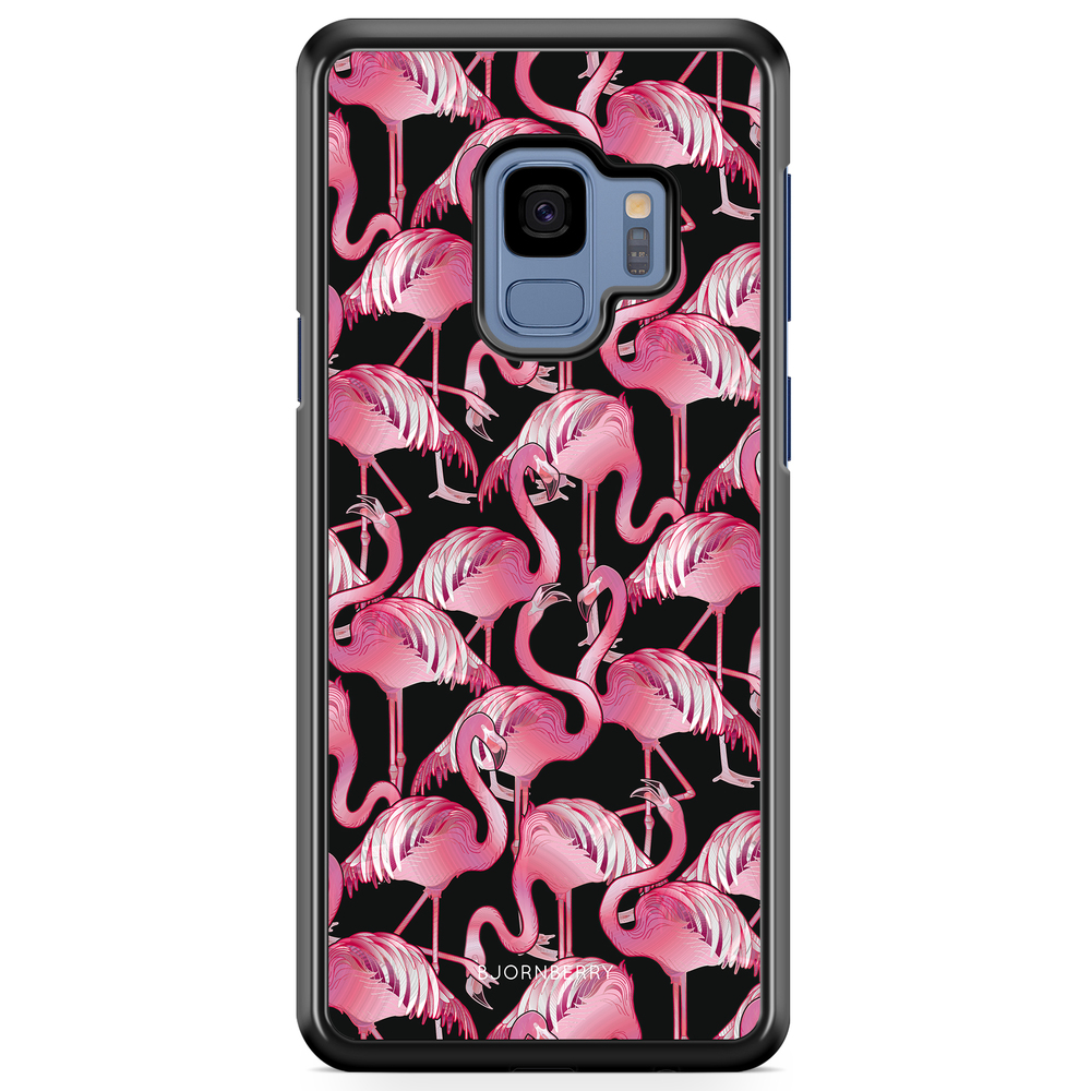 Samsung Galaxy S9 Case - Flamingos