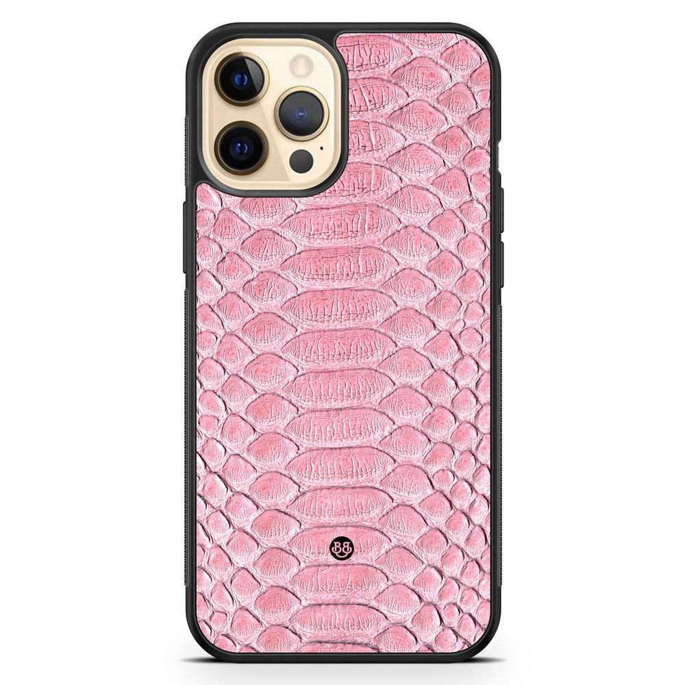 iPhone 12 Pro Max Case - Salmon Snake