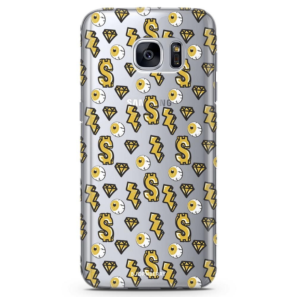 Samsung Galaxy S6 Edge TPU Case - Dollar Pattern