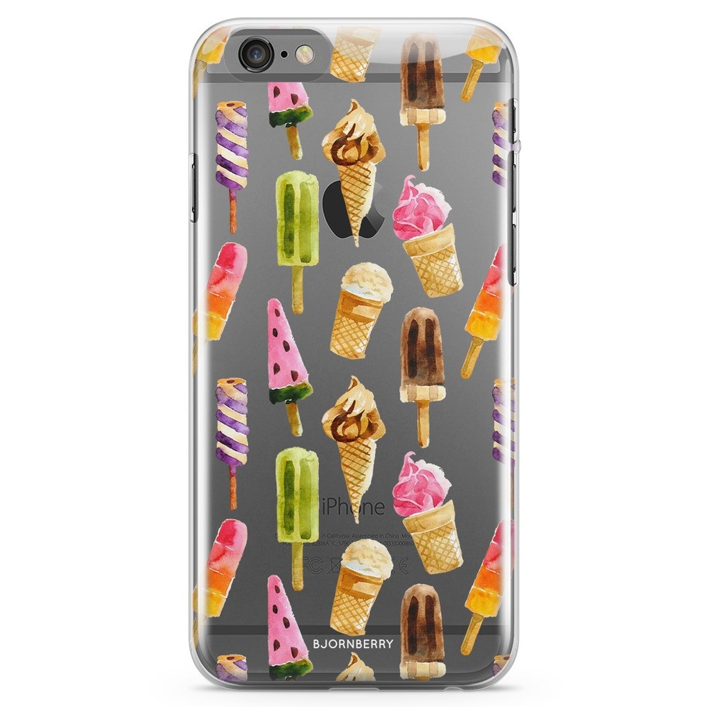 iPhone 6 Plus/6s Plus TPU Case - Ice cream