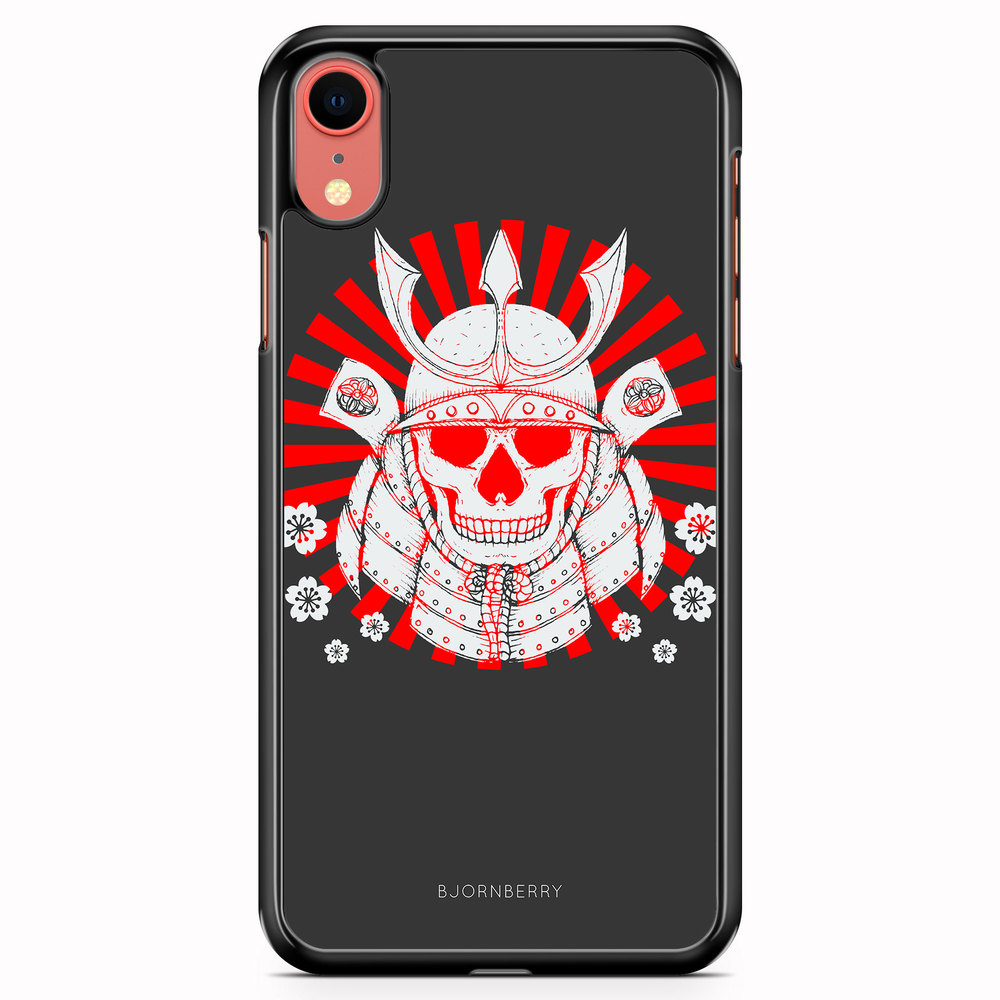 iPhone XR Case - Samurai Skull