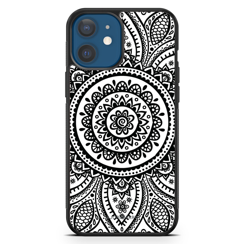 iPhone 12 Case - Henna Mandala