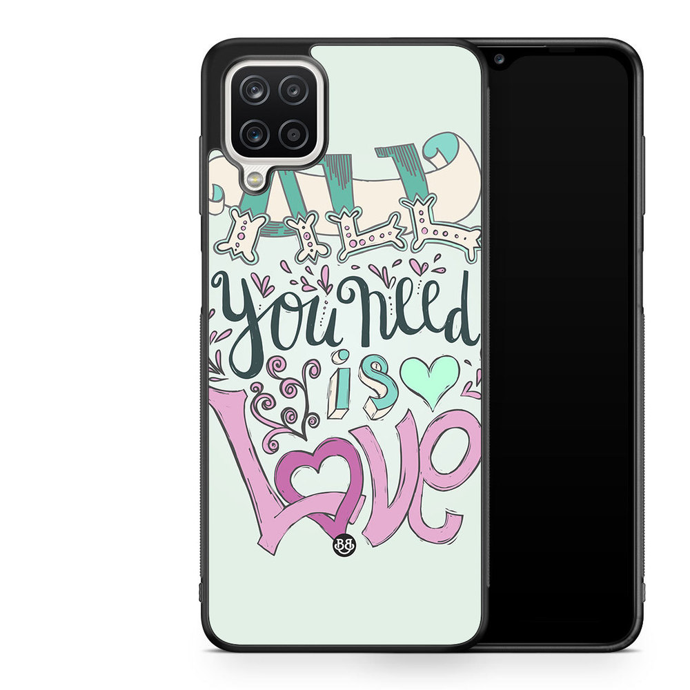 Samsung Galaxy A12 Case - All You Need Is Love
