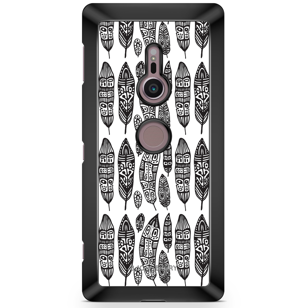 Sony Xperia XZ2 Case  - Vintage Feathers