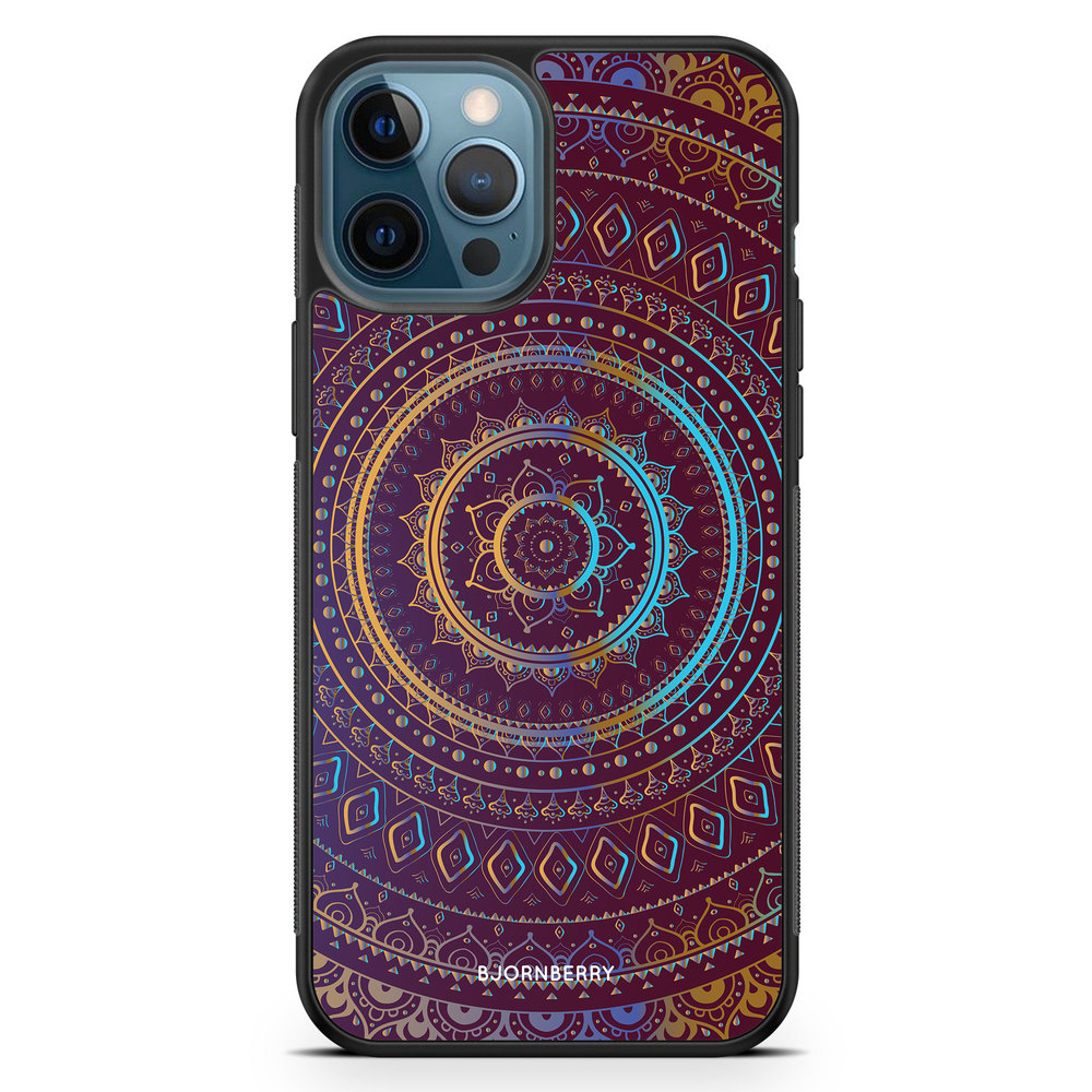 iPhone 12 Pro Case - Purple Mandala