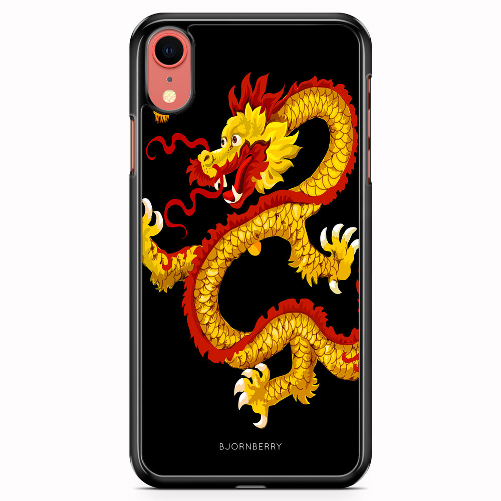 iPhone XR Case - Yellow Dragon