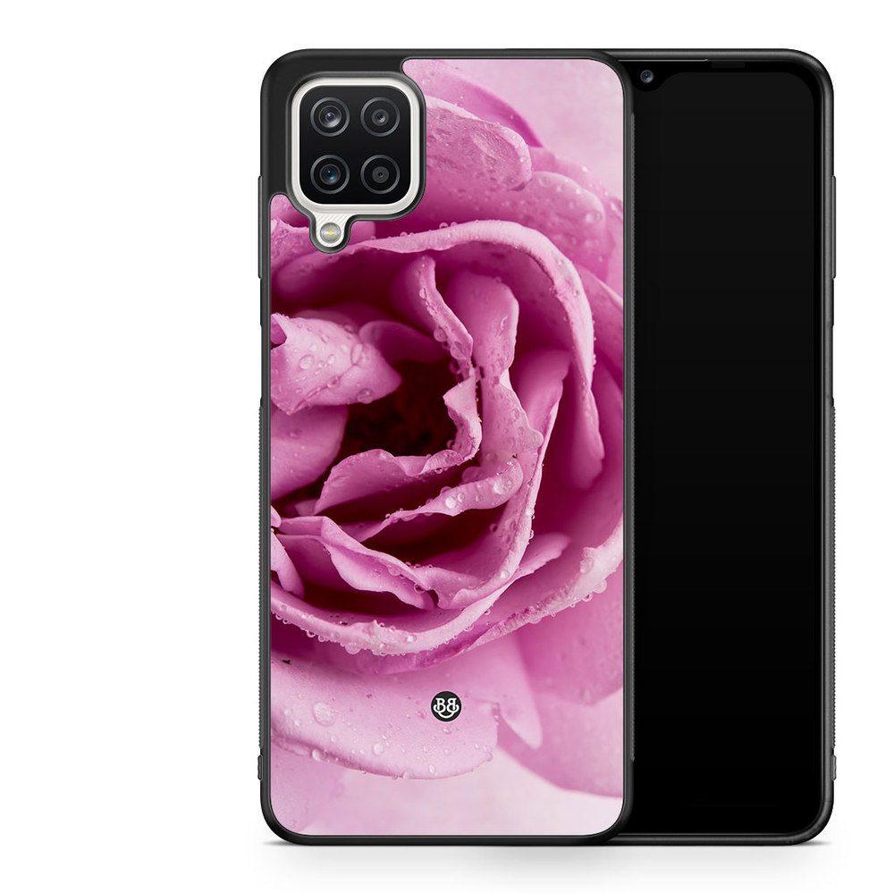 Samsung Galaxy A12 Case - Lilac Rose