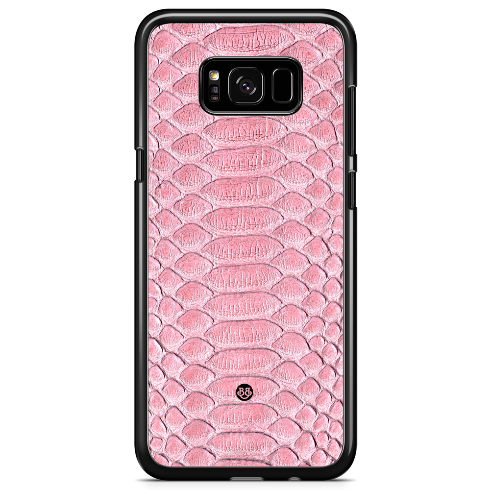 Samsung Galaxy S8 Case - Salmon Snake