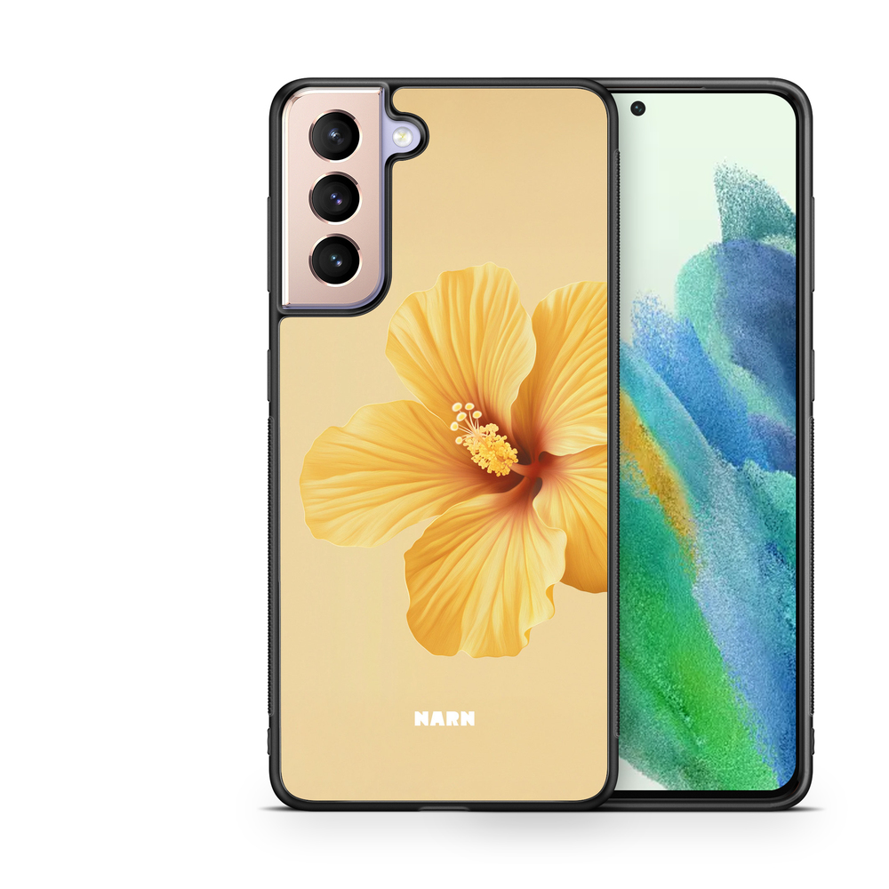 Samsung Galaxy S21 FE 5G Case - Hibiscus Era - Lemon