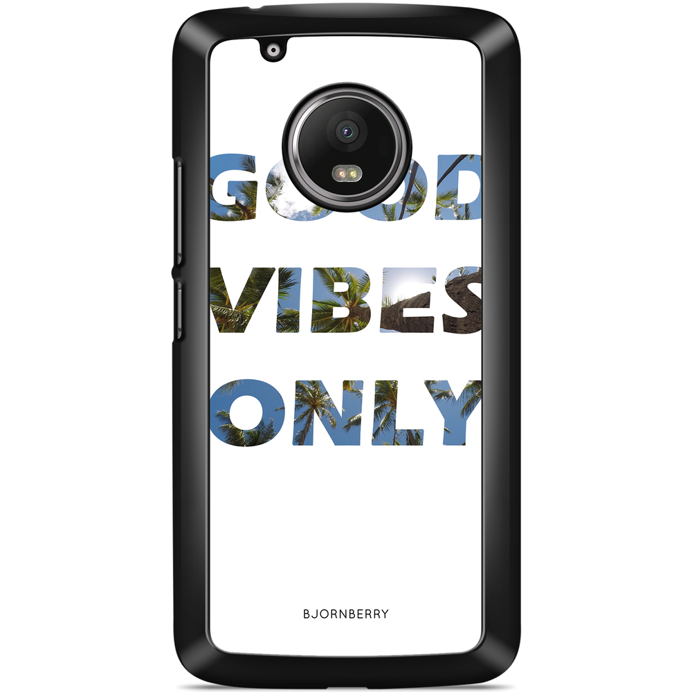 Moto G5 Plus Case - Good Vibes Only