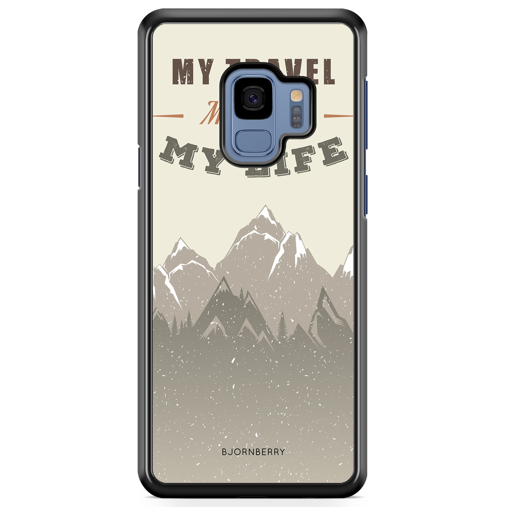Samsung Galaxy S9 Case - My Travels, My Life