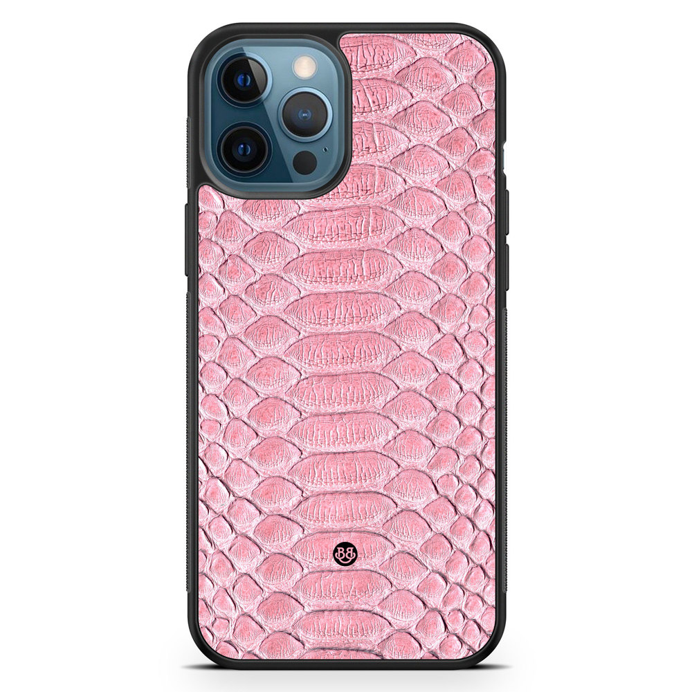 iPhone 12 Pro Case - Salmon Snake