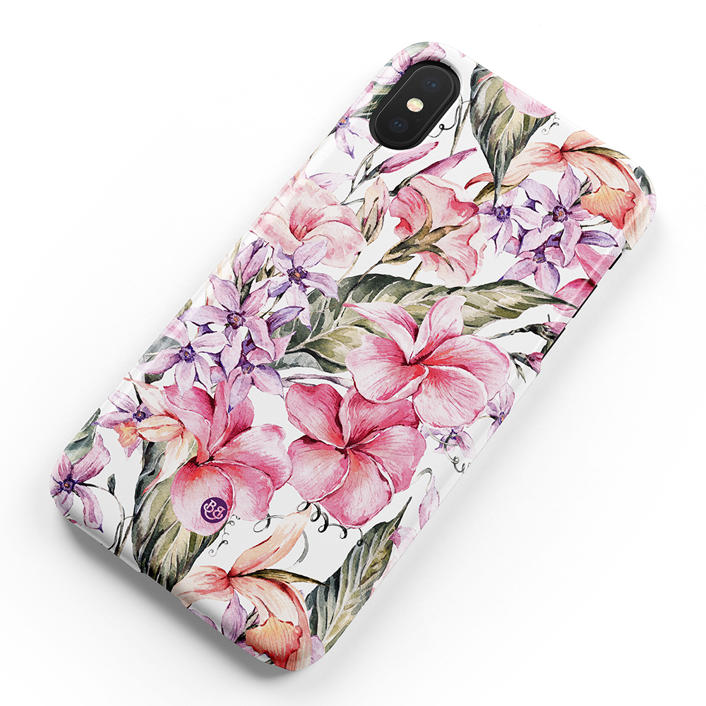 iPhone X / XS Premium Case - Watercolor Floral - 3