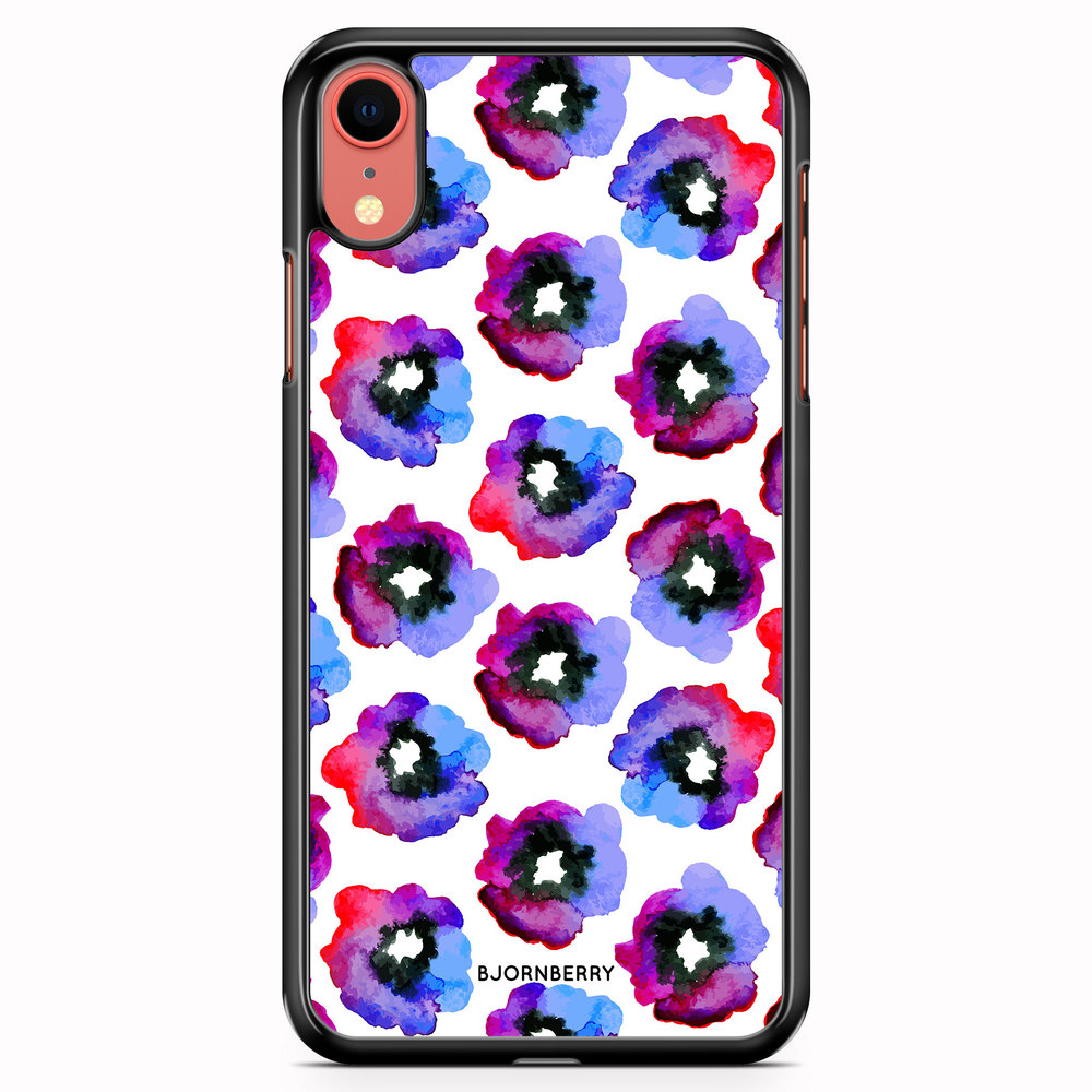 iPhone XR Case - Violet Flowers