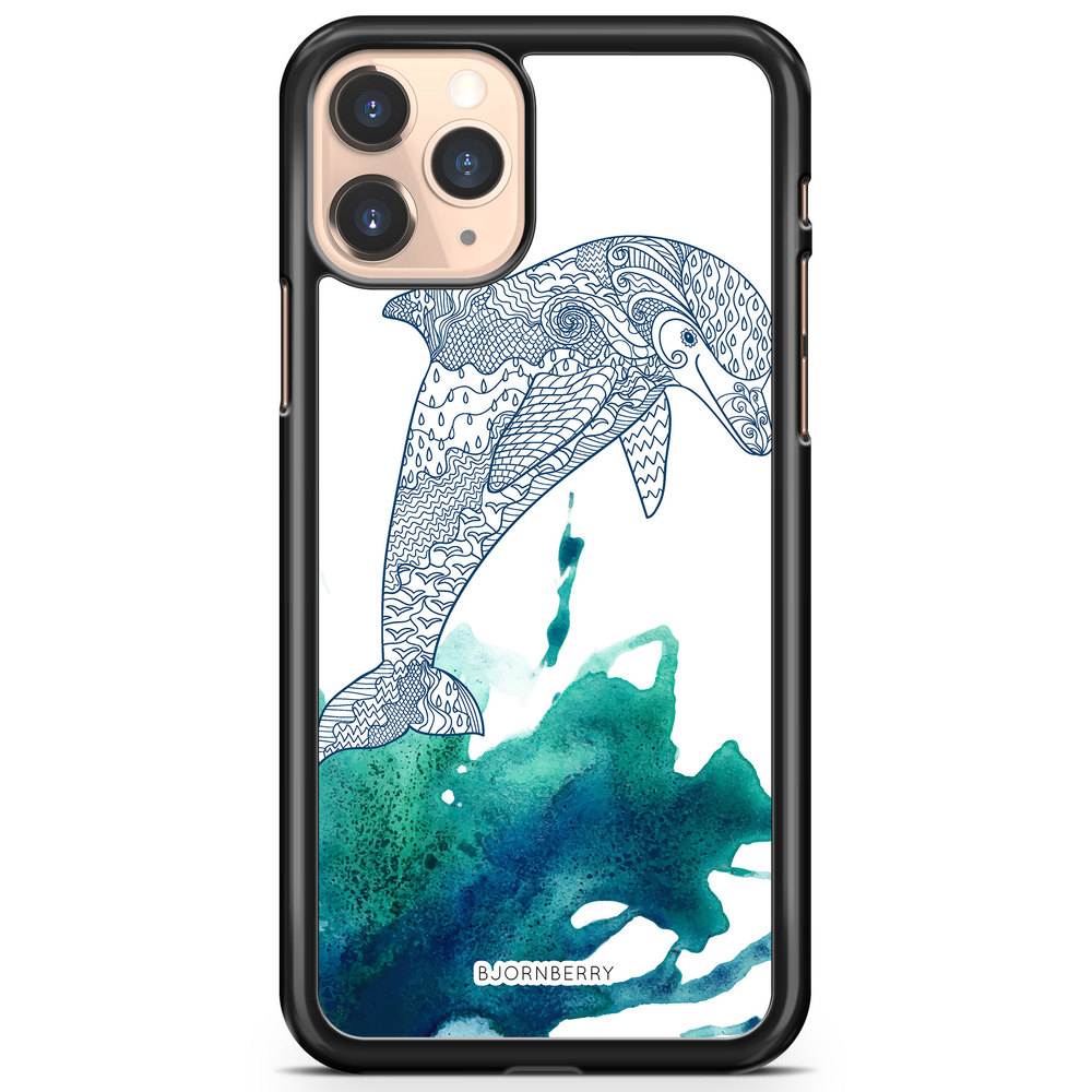 iPhone 11 Pro Case - Mandala Dolphine