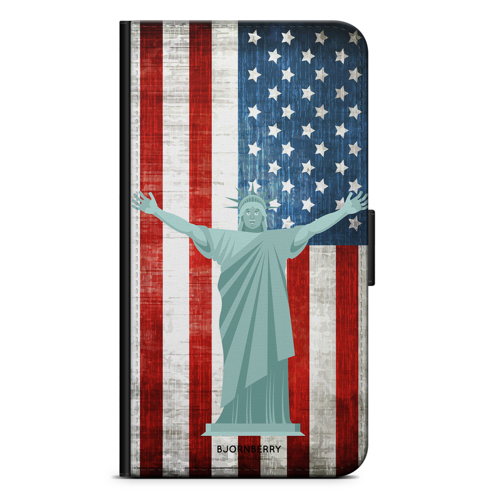 Samsung Galaxy S20 Plus Plånboksfodral - Frihetsgudinnan | Mobilskal & Mobilfodral BJORNBERRY