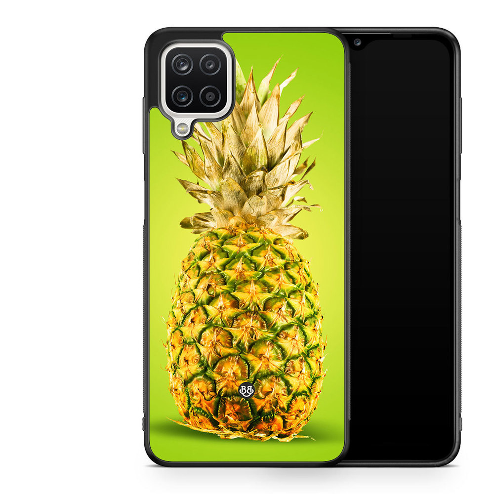 Samsung Galaxy A12 Case - Green Pineapple