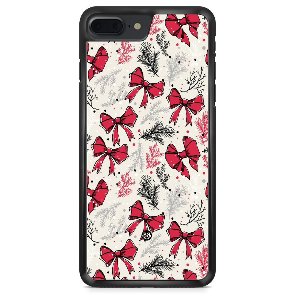 iPhone 8 Plus Case - Christmas Bows