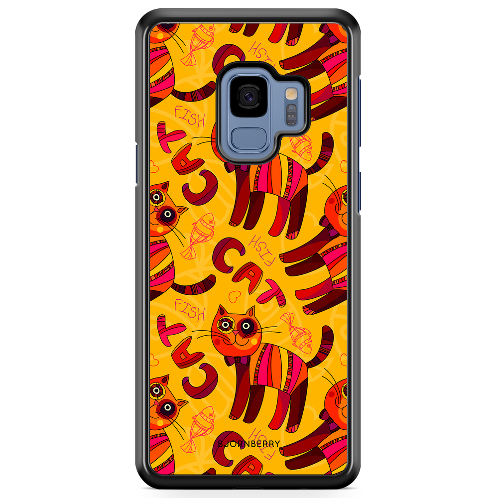 Samsung Galaxy S9 Case - Cat & Fish