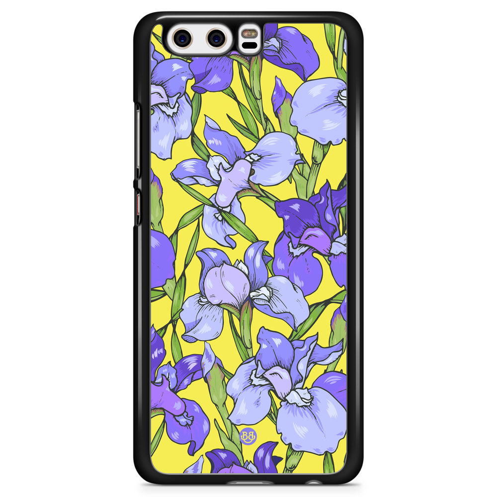 Huawei P10 Plus Case - Iris Flowers
