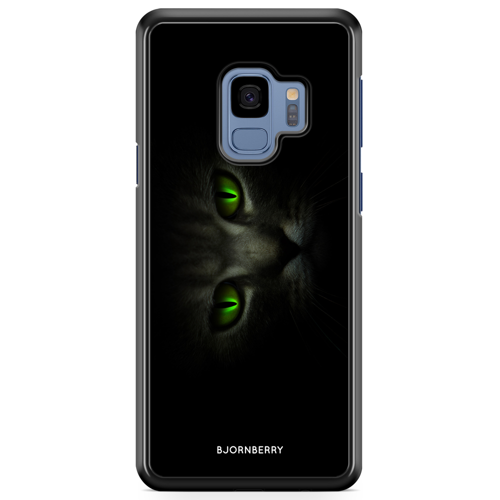 Samsung Galaxy S9 Skal - Gröna Kattögon