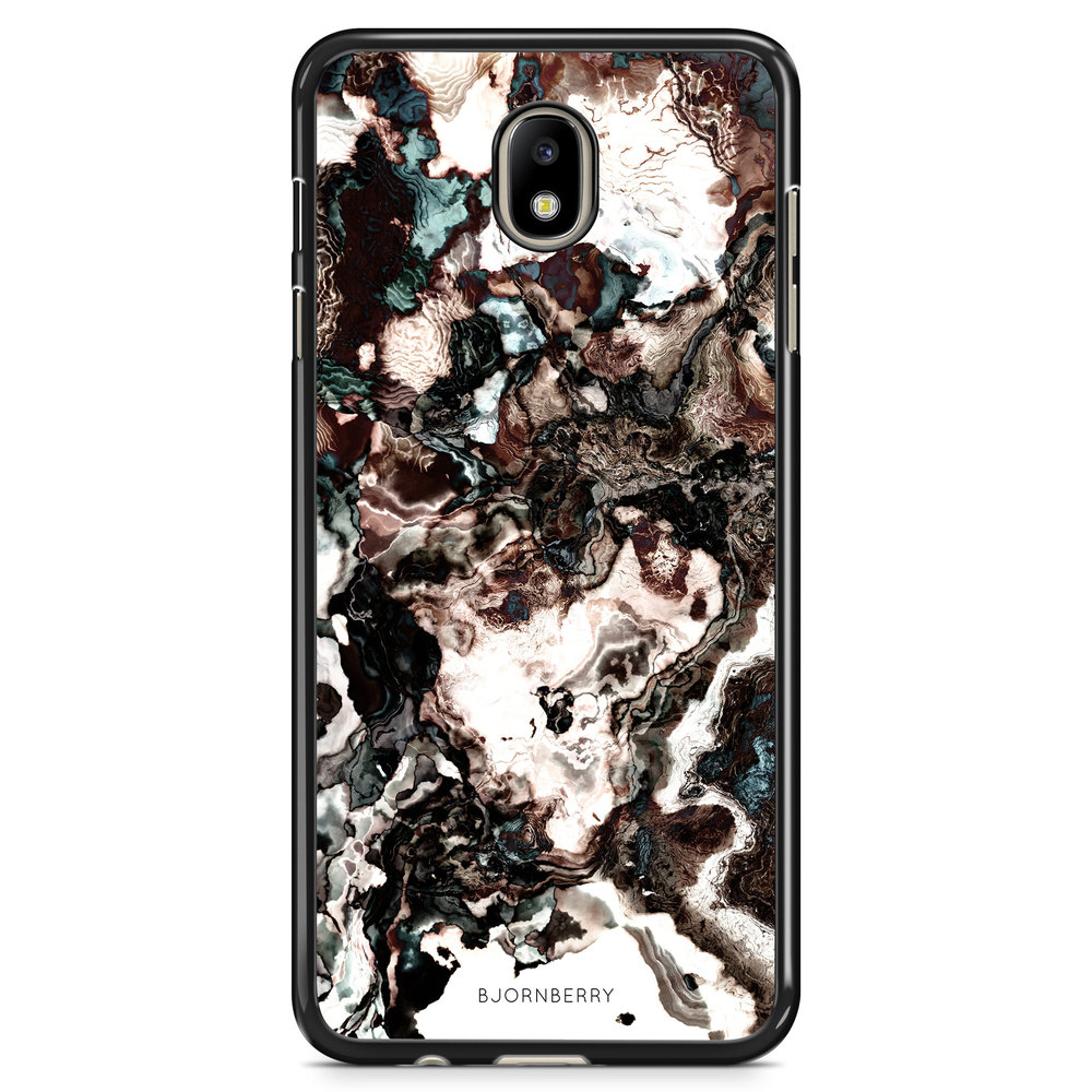 Samsung Galaxy J7 (2017) Case - Marble Brown