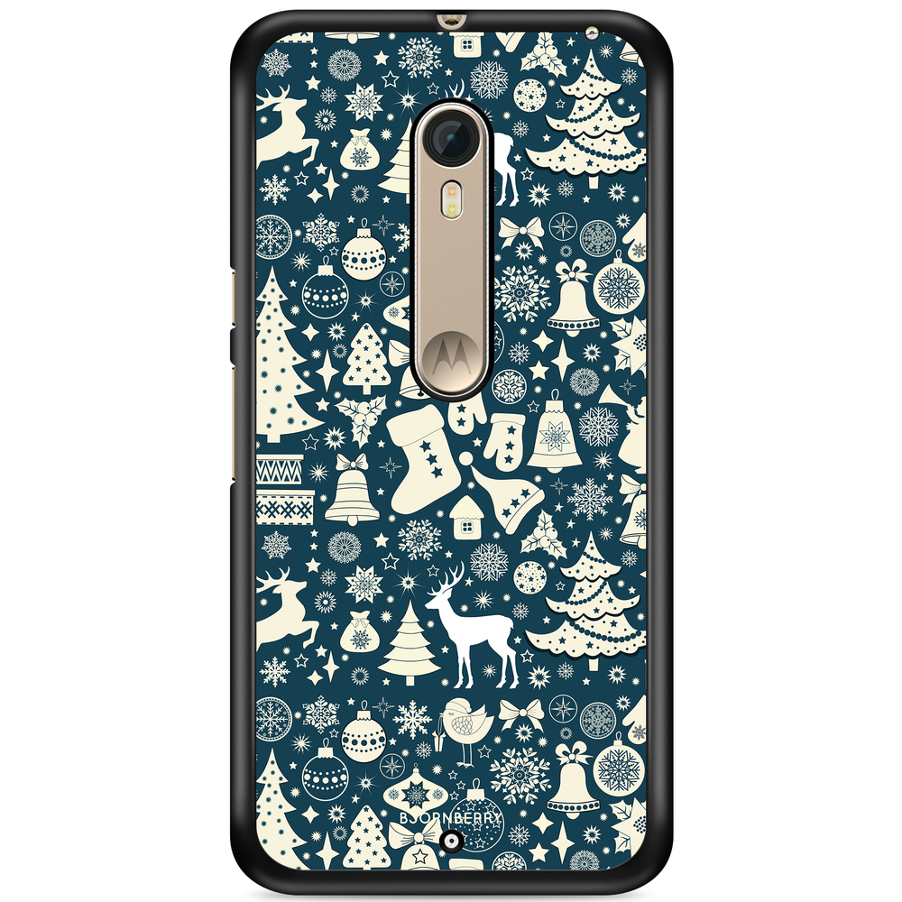 Moto X Style Case - Reindeers & Spruces
