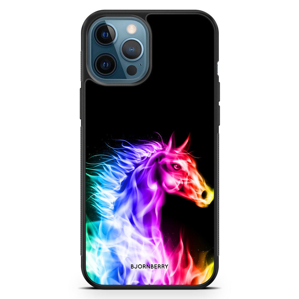 iPhone 12 Pro Case - Flames Horse
