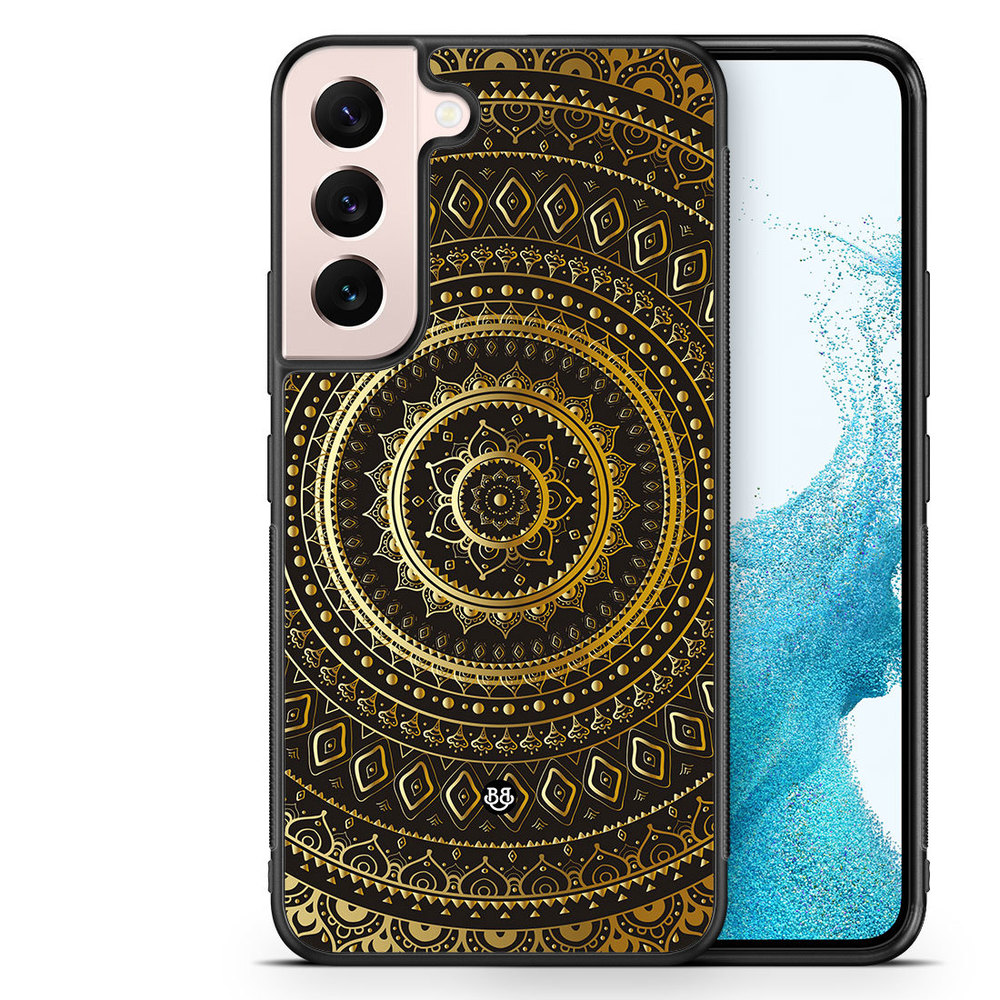 Samsung Galaxy S23 5G Case - Gold Mandala