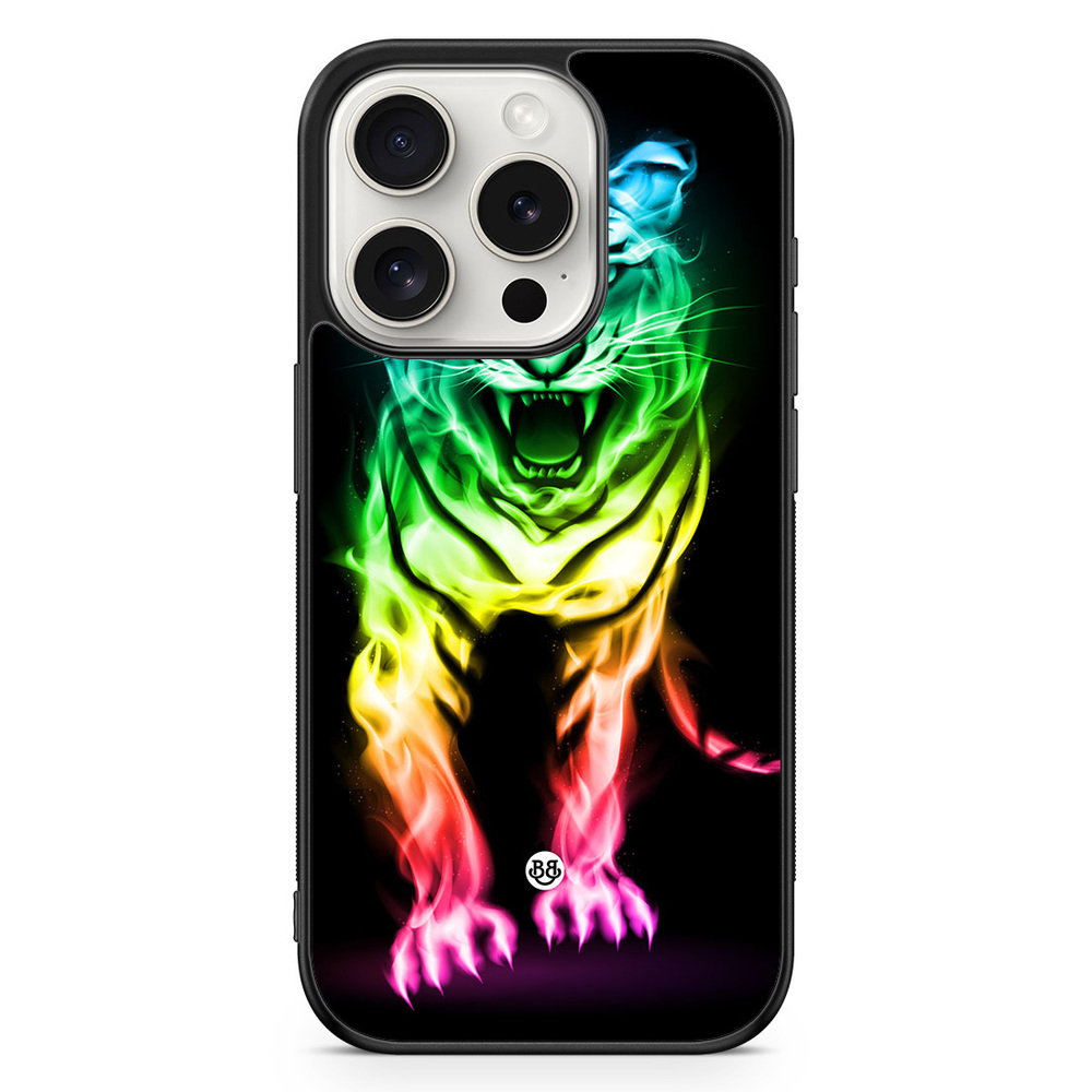 iPhone 15 Pro Case - Fire Tiger