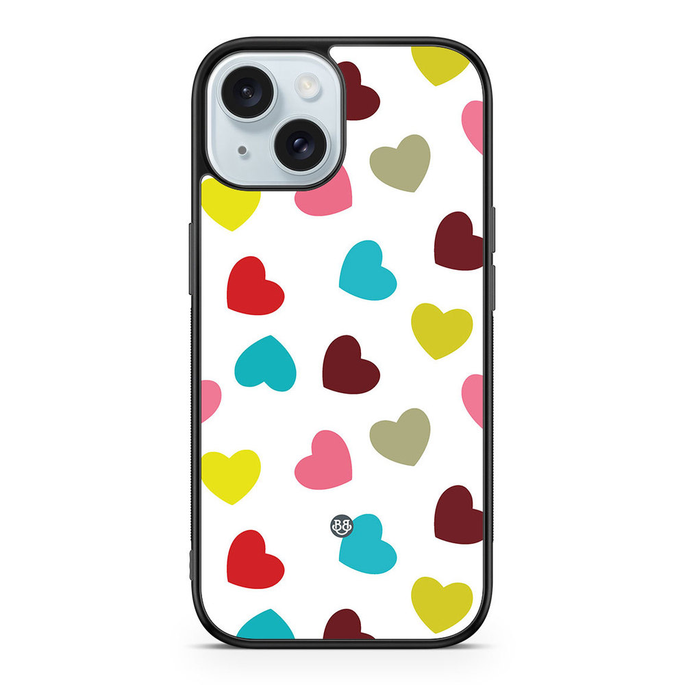 iPhone 15 Case - Hearts