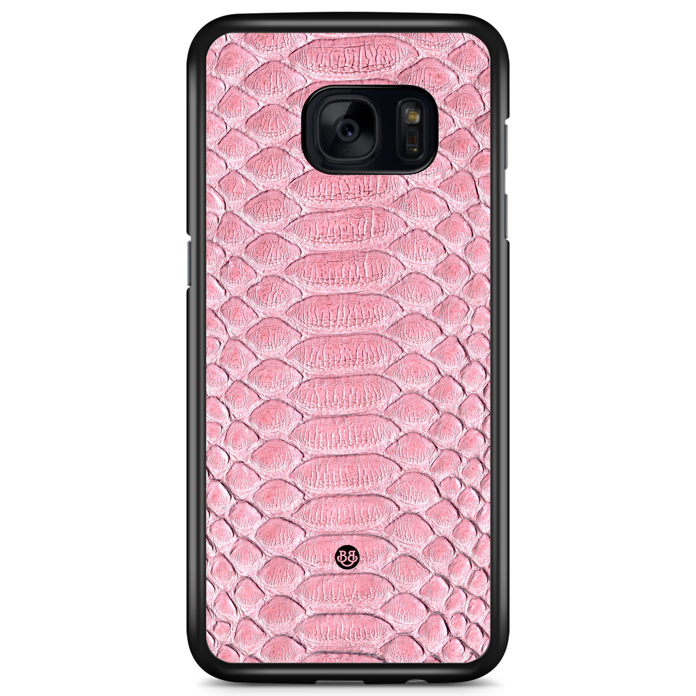 Samsung Galaxy S7 Case - Salmon Snake
