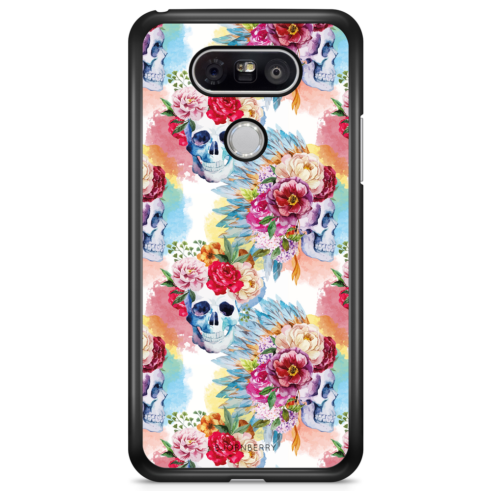 LG G5 Case - Skulls And Flowers