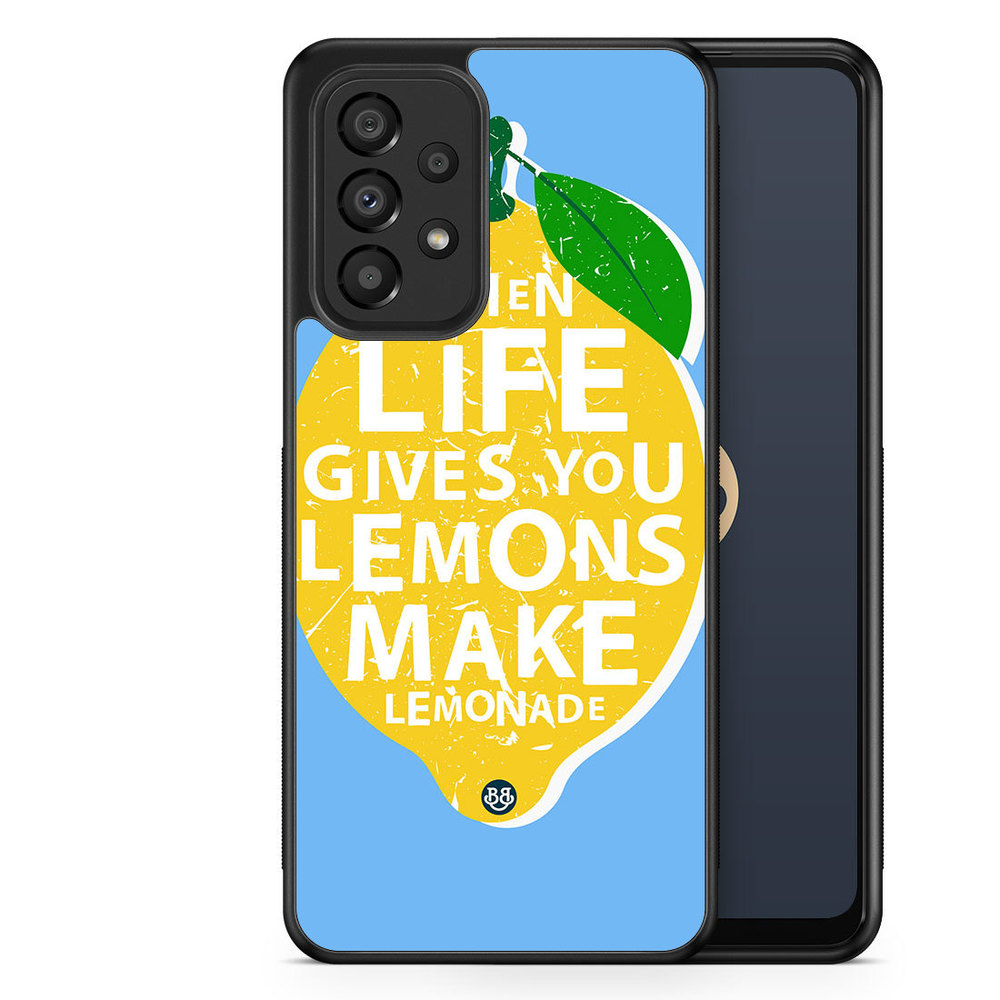 Samsung Galaxy A33 5G Case - Lemon Quote