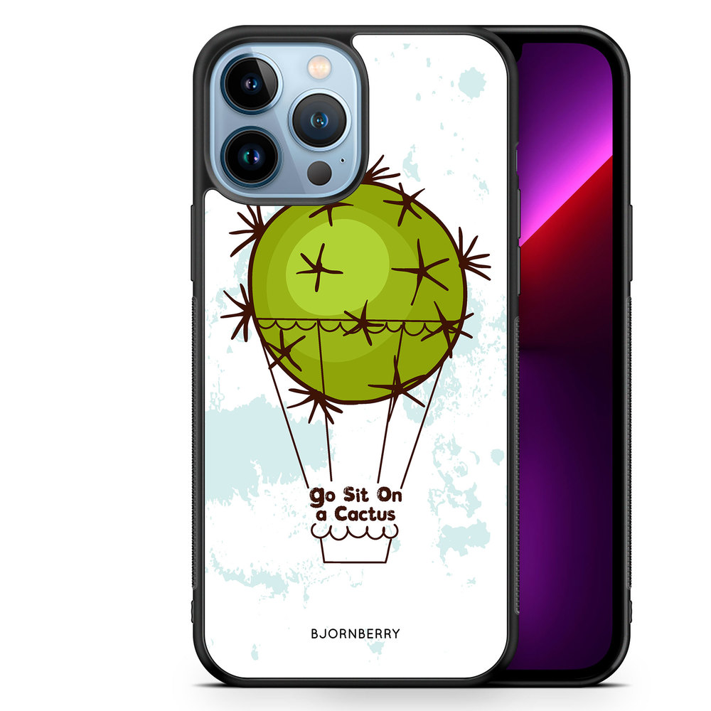 iPhone 13 Pro Max Case - Go sit on a cactus