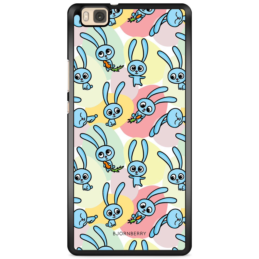 Huawei P8 Lite Case - Blue Rabbits