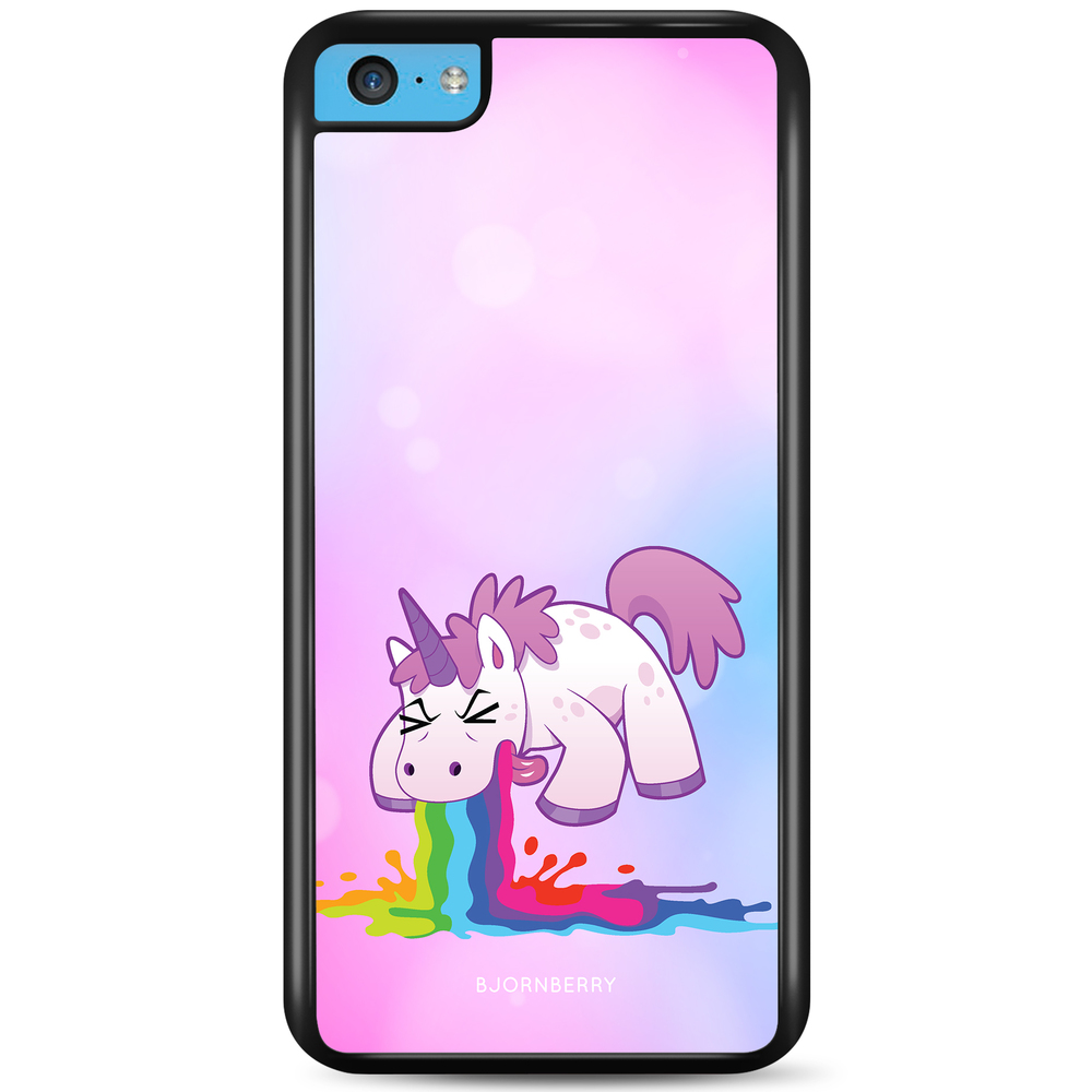iPhone 5C Case - Puking Unicorn