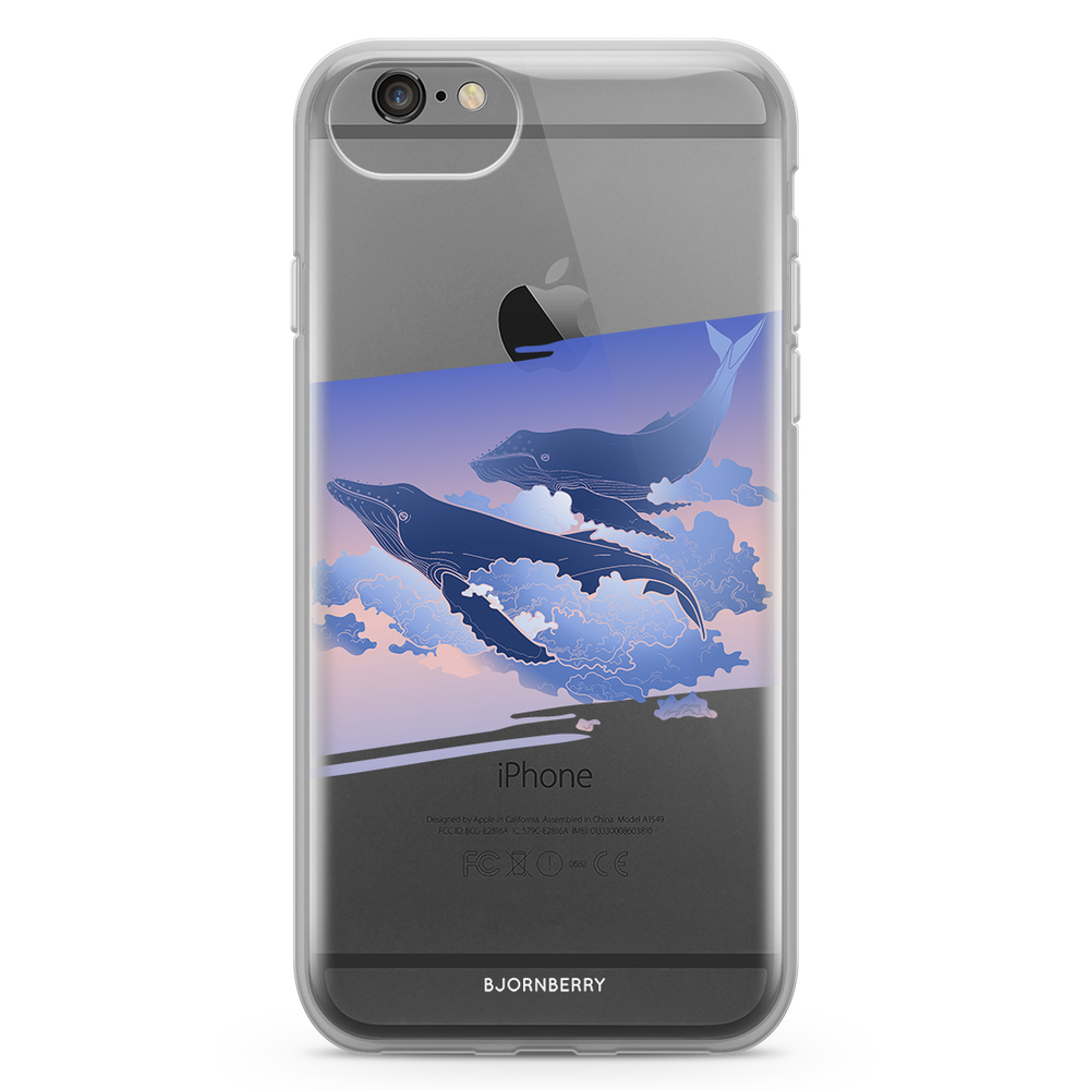 iPhone 6/6s Fashion Skal - Flygande valar