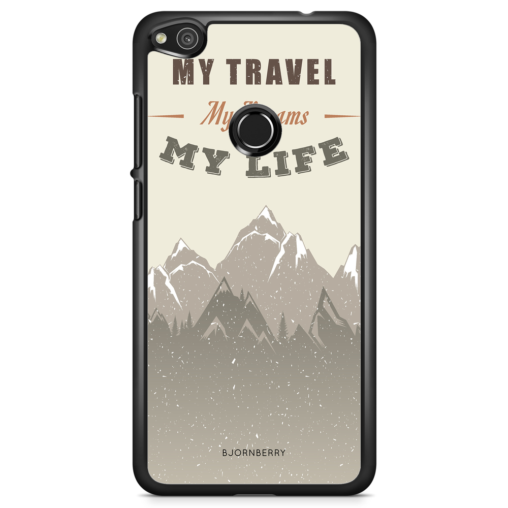 Huawei Honor 8 Lite Case - My Travels, My Life
