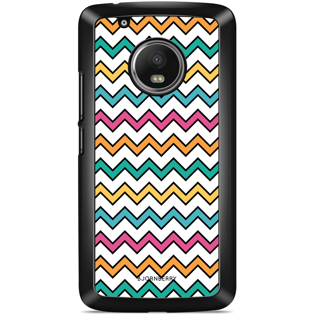 Moto G5 Plus Case - Chevron Pattern