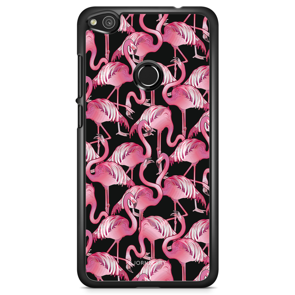 Huawei Honor 8 Lite Case - Flamingos