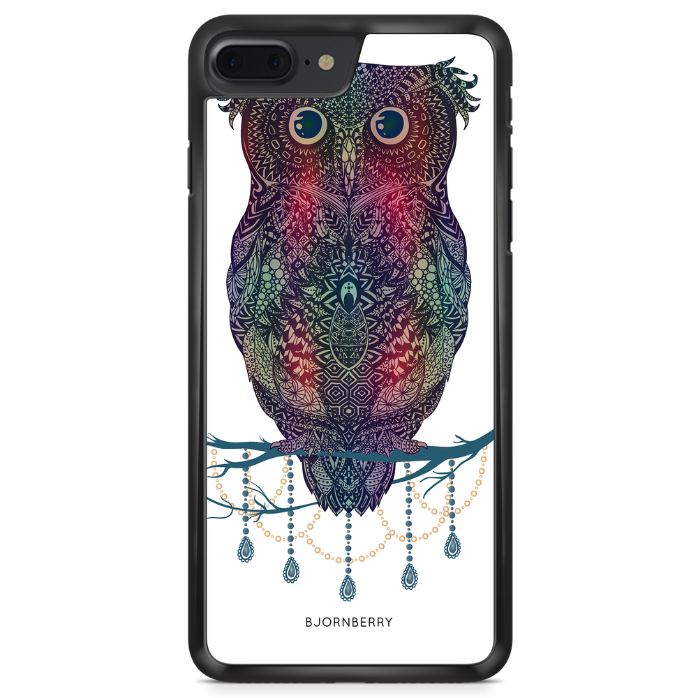iPhone 8 Plus Case - Mandala Owl