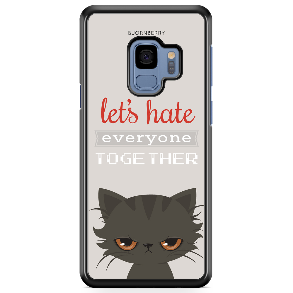 Samsung Galaxy S9 Case - Angry Cat