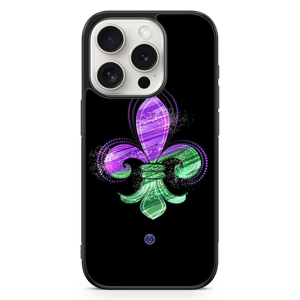 iPhone 15 Pro Case - Heraldic Lily