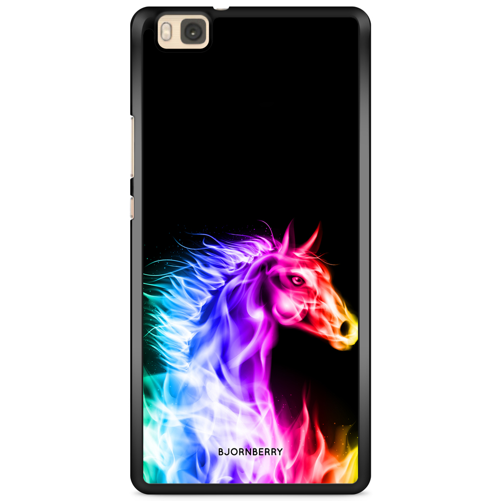 Huawei P8 Lite Case - Flames Horse