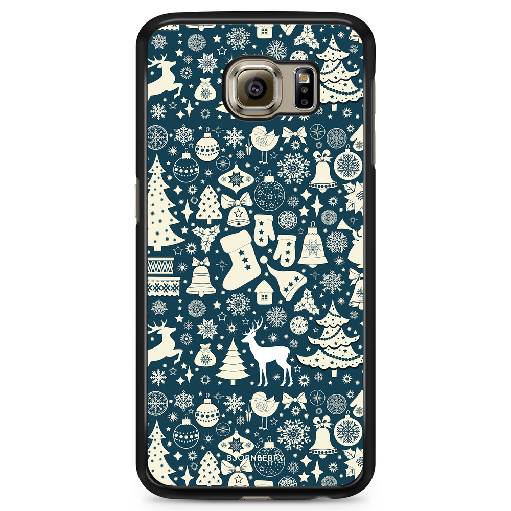 Samsung Galaxy S6 Edge Case - Reindeers & Spruces