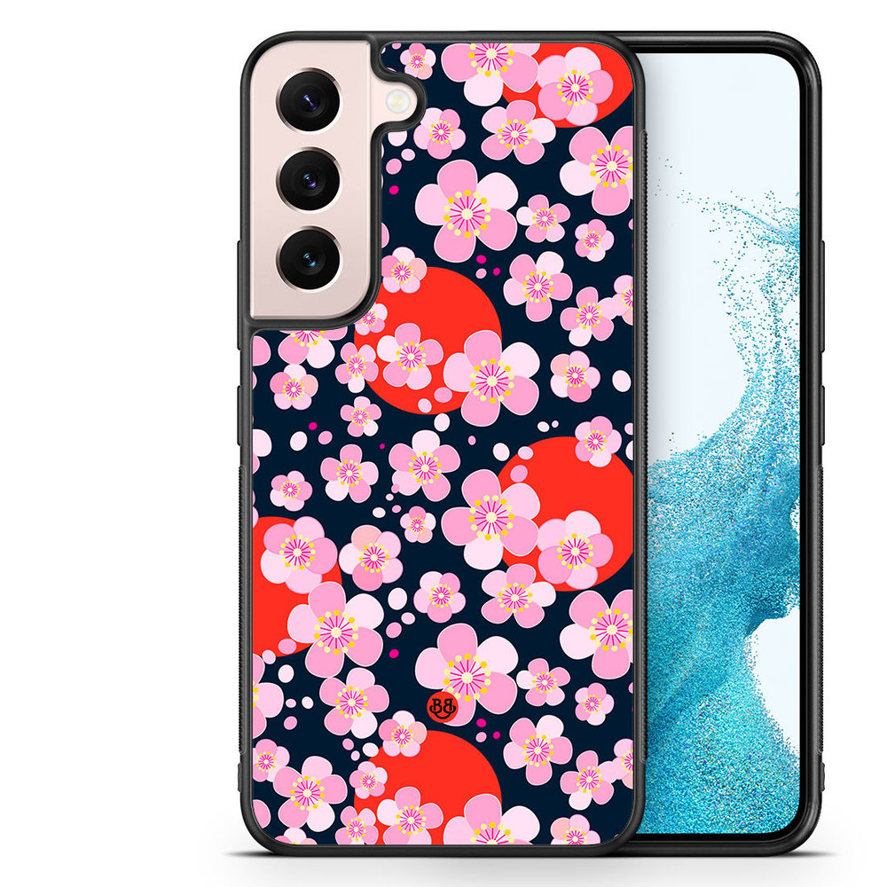 Samsung Galaxy S22 5G Case - Japanese Flowers